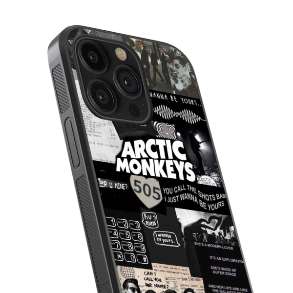 Arctic Monkeys 505 Spotify Glass Phone Case - Image 3