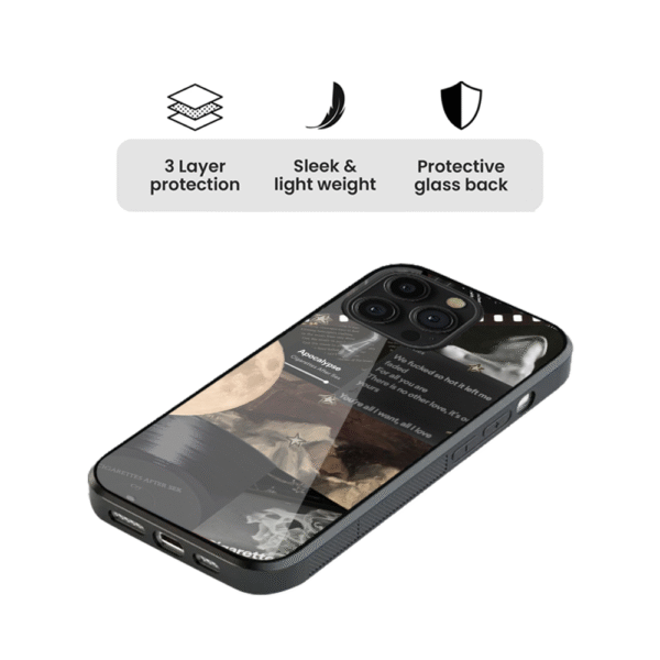 CAS Aesthetic Spotify Glass Phone Case - Image 4