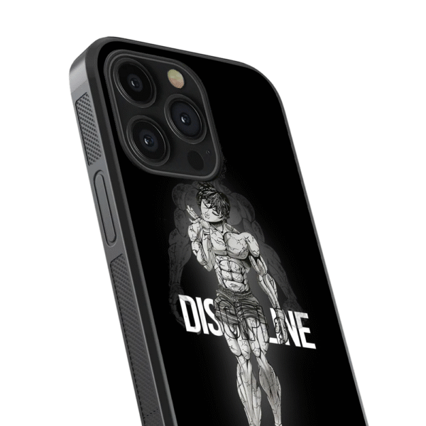 Baki Discipline Glass Phone Case - Image 2
