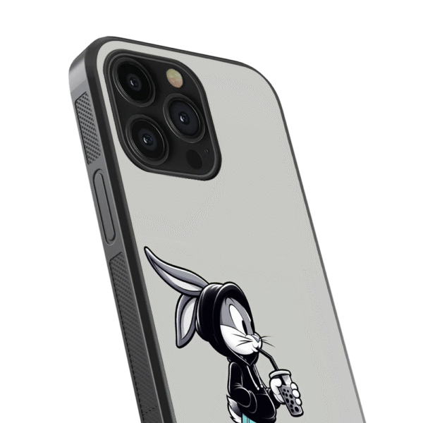 BuggsBunny Glass Phone Case - Image 3