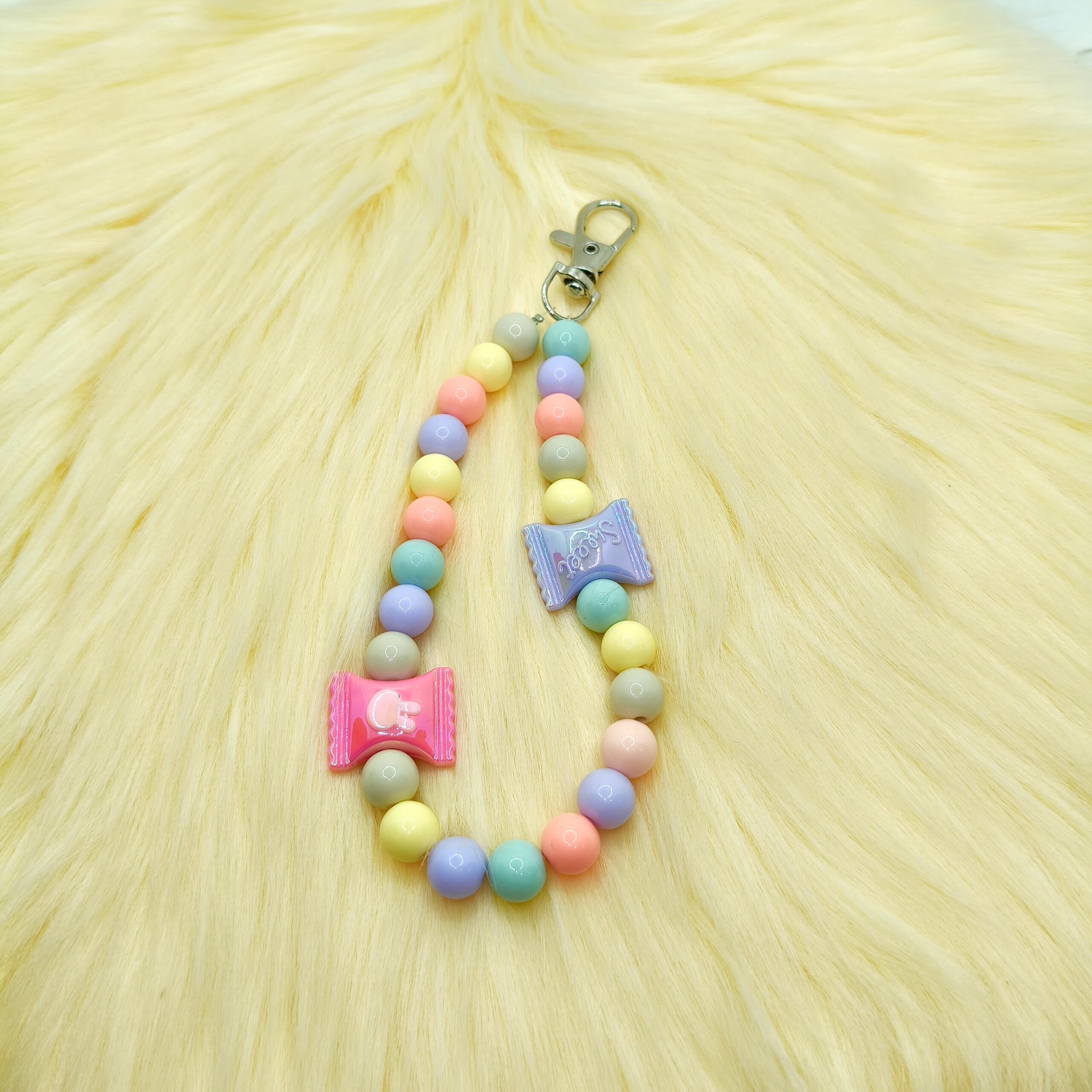 Pastel Candy Phone Hook Chain Charm