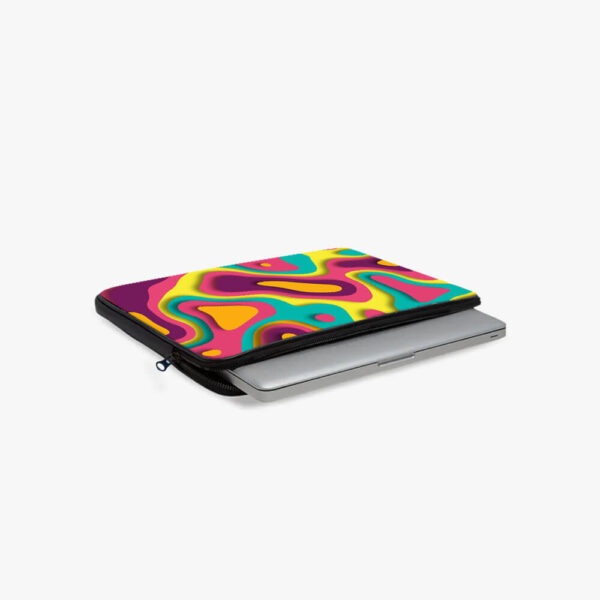 Jazzy Pop Print Laptop Sleeve - Image 2