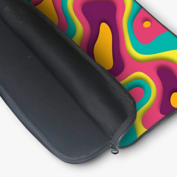 Jazzy Pop Print Laptop Sleeve - Image 3