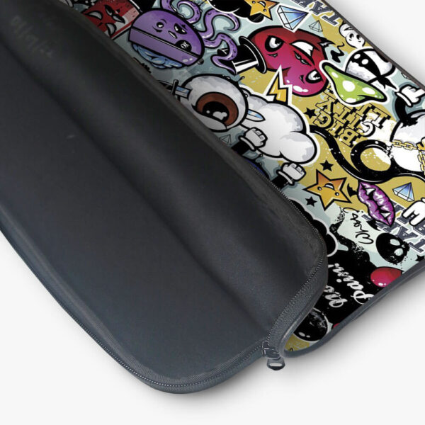Doodle Doo Print Laptop Sleeve - Image 3