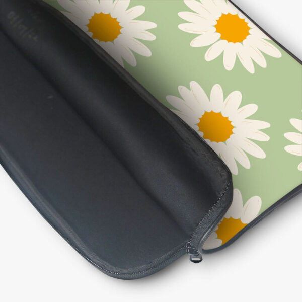 Daisy Glow Print Laptop Sleeve - Image 3