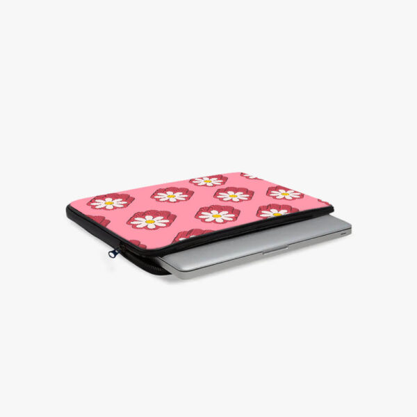 Floral Delight Print Laptop Sleeve - Image 2