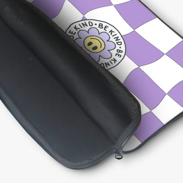 Be Kind Funky Print Laptop Sleeve - Image 3