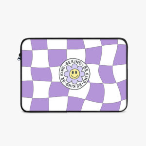 Be Kind Funky Print Laptop Sleeve