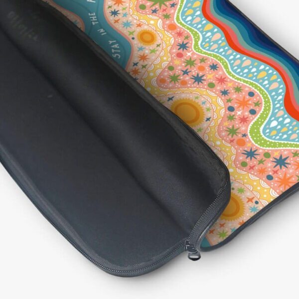 Groovy Vibes Laptop Sleeve - Image 3