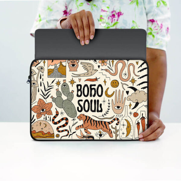 Boho Soul Laptop Sleeve - Image 4