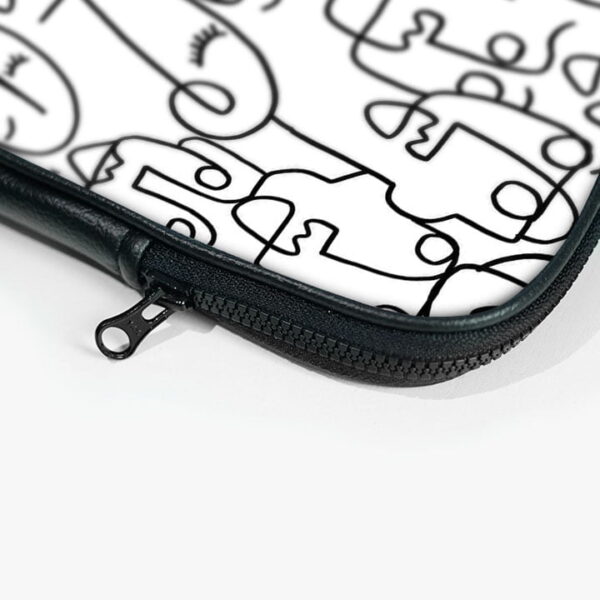 Abstract Face Laptop Sleeve - Image 5