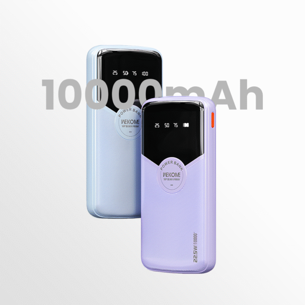 Wekome® Charge Wave 22.5W Super Fast Charging High Capacity Battery Power Bank - 10000 mAh - Image 5